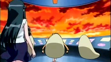 Парень в мультике страстно трахает разных девушек