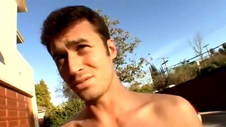 Блондинка в масле и в сперме