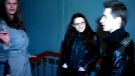 Леночка и Оленька трахаются с парнем