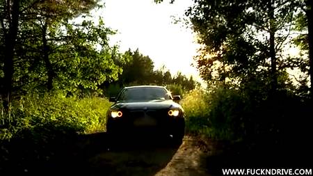 Пикапер получил анальный секс на улице от нежной блондинки