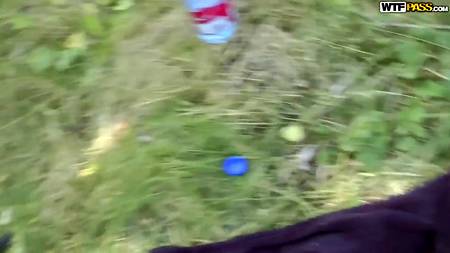 Порно агент запикапил и трахнул на улице няшную сучку от первого лица