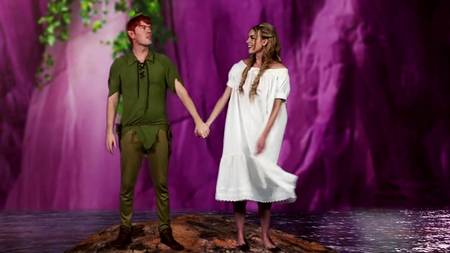 Питер Пэн XXX: Пародия (с русским переводом)