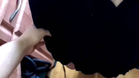 Пацан снимает от первого лица как ебет дома русскую подружку