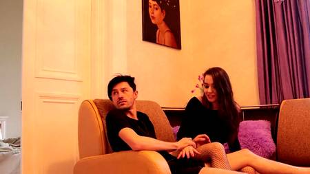 Русская телочка ощутила мокрой пиздой извержение спермы хахаля