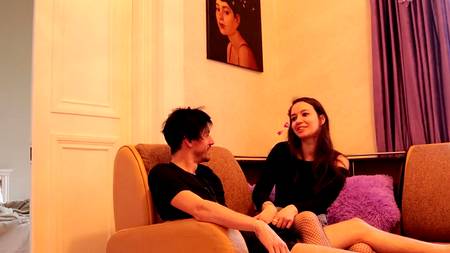 Русская телочка ощутила мокрой пиздой извержение спермы хахаля