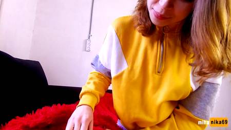 Русский пацан оприходовал в рот сестру и напоил ее спермой