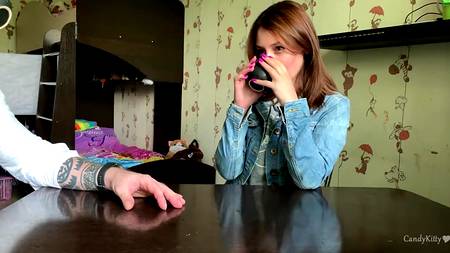 Наклонил раком и оприходовал сзади няшную русскую подружку