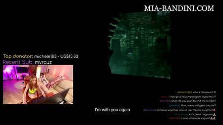 Няшная краля трахается в попку во время стрима с крепким кобелем