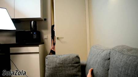 Домашнее порно с молодой красавицей в сексуальном белье