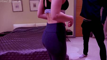 Сексапильная краля не слазила с члена парня пока он не кончил в киску