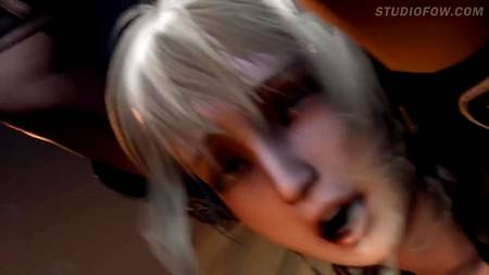 Монстры с огромными членами ебут в все щели воинственных сучек