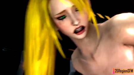 Инопланетяне сношают в задницу мультяшную сучку с большими сиськами