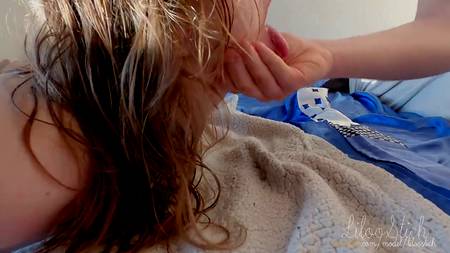 Похотливый самец дрючит связанную подругу с идеальным телом