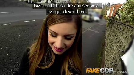 Полицейский трахнул симпатичную правонарушительницу