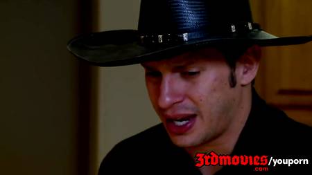 Ковбой соблазнился от большой попки Alexis Texas