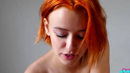 Фантастический секс с русской сисястой рыжеволосой телкой