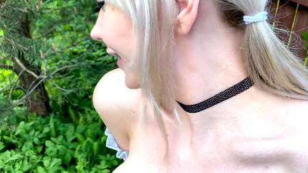 Русский пацан дал на рот светловолосой сестре с шикарным телом