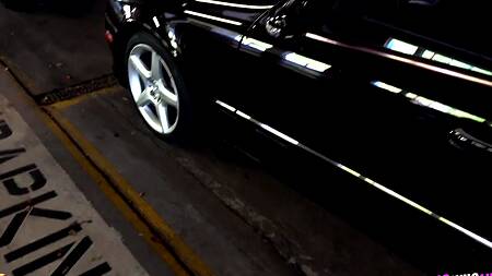 Познакомился с милой телкой на парковке и привел её к себе ебаться