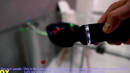 Русская сучка наслаждается вибратором и большим членом бойфренда