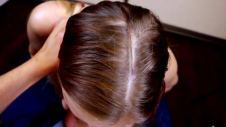 Русская краля ощутила влагалищем извержение спермы парня