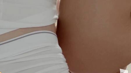 Пара с утра вместо кофе занимается нежным сексом