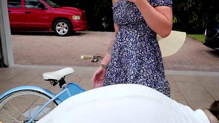 Воровка украла велик и трахнулась с его владельцем