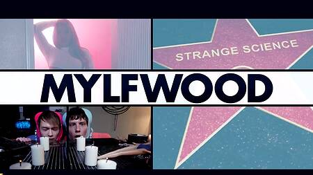 Парень становится мужчиной, трахает зрелую брюнетку