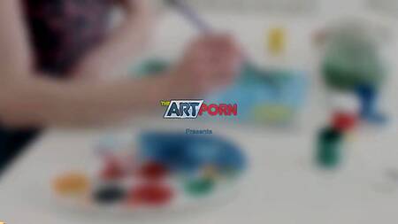 Русская художница страстно ебется с парнем ради вдохновения