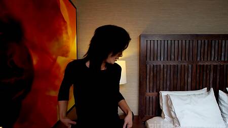 Красивая девчонка наслаждается еблей на кастинге