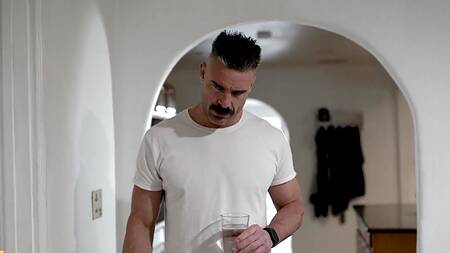 Познакомился с рыжей девушкой сына и страстно её выебал