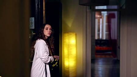 Романтический вечер заканчивается страстной еблей