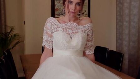 Сбежала со свадьбы чтоб оказаться на члене незнакомого парня