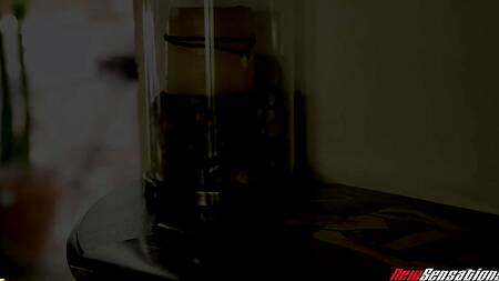 Старик одевает милашку в платье и жестко её ебет