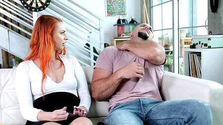 Страстная ебля с рыжей помогает справиться с аллергией