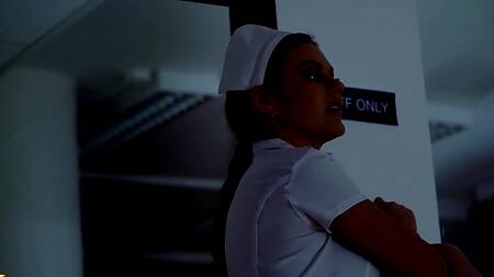 Медсестра отдается компании пожарников