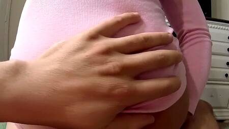 Загорелая блондиночка отдалась пихарю с завязанными глазами