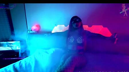 Фантастическое лесбийское порно в стиле киберпанка