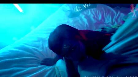 Фантастическое лесбийское порно в стиле киберпанка