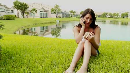 Кончил в пизду молодой черлидерше с классной фигурой