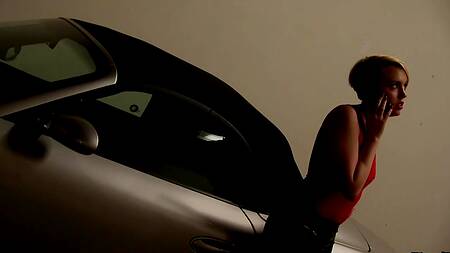 Хуястый негритос подарил блондинке вкусный камшот