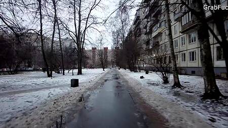 Парочка бурно потрахалась в ванной после длительного расставания