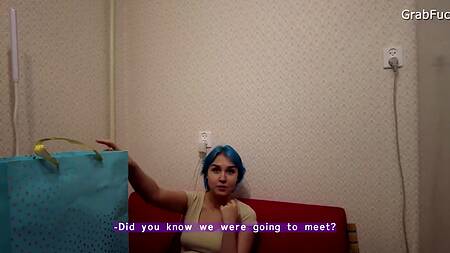 Парочка бурно потрахалась в ванной после длительного расставания