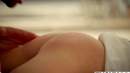 Красивый анальный секс с обворожительной блондинкой