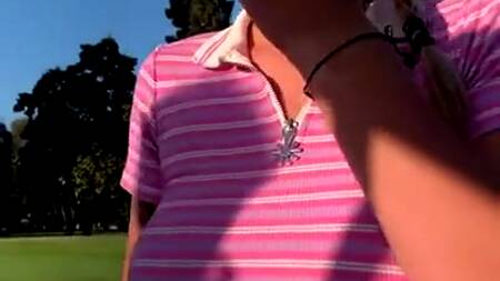 Любительское порно в публичном месте с грудастой блондинкой