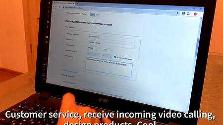 Русская краля проходит кастинг на члене парня от первого лица