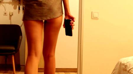 Кончил в пизду симпатичной русской телке с натуральными сиськами