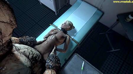 Порно мультик с ужасными монстрами жестко сношающих красивых девушек