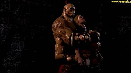 Порно мультик с ужасными монстрами жестко сношающих красивых девушек