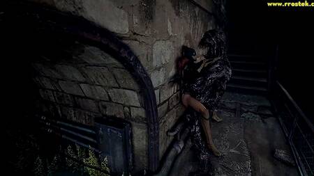 Порно мультик с ужасными монстрами жестко сношающих красивых девушек