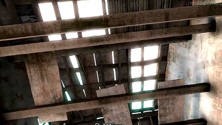 Жёстко разрывают рот и анус связанной брюнетки, часть 3